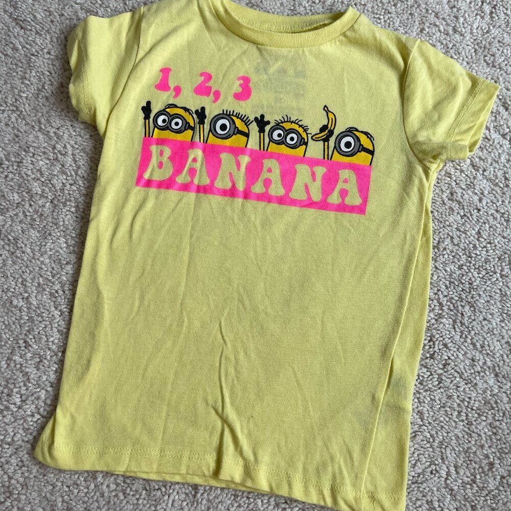Minions t shirt for toddler